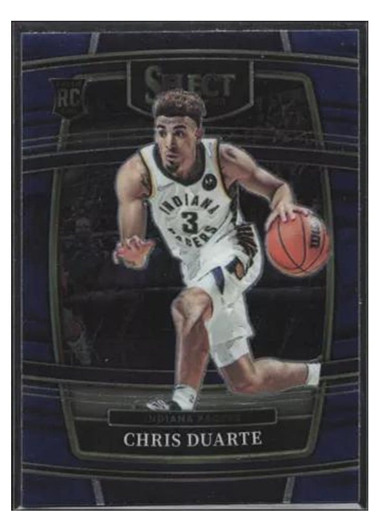 2021-22 Panini Select Base Set Chris Duarte #41 card