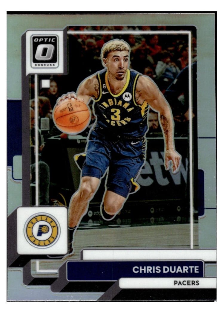 2022-23 Donruss Optic Base Set Chris Duarte #105 card