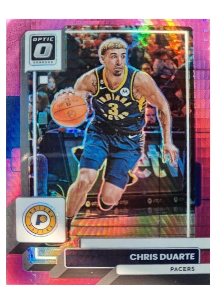 2022-23 Donruss Optic Base Set Chris Duarte #105 card