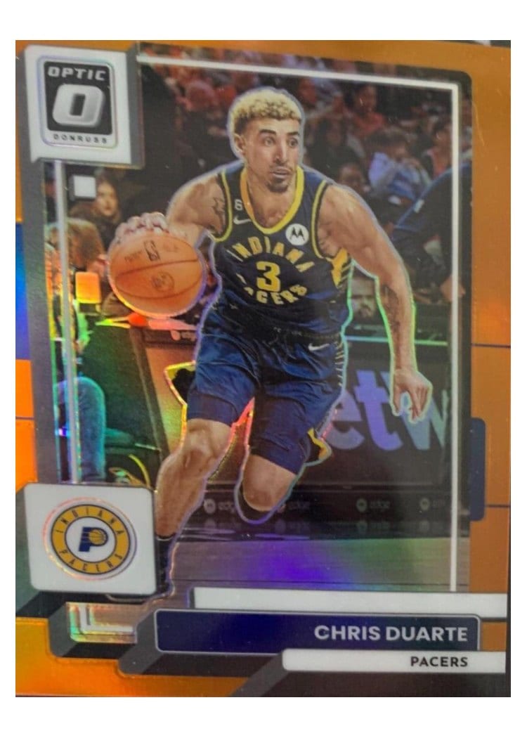 2022-23 Donruss Optic Base Set Chris Duarte #105 card