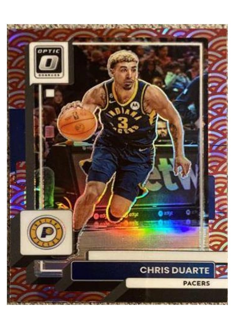 2022-23 Donruss Optic Base Set Chris Duarte #105 card