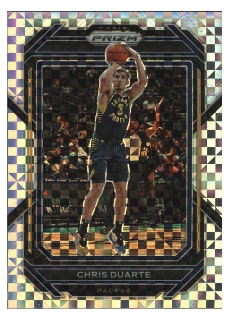 2022-23 Panini Prizm Base Set Chris Duarte Lucky Envelopes Prizm #99 card