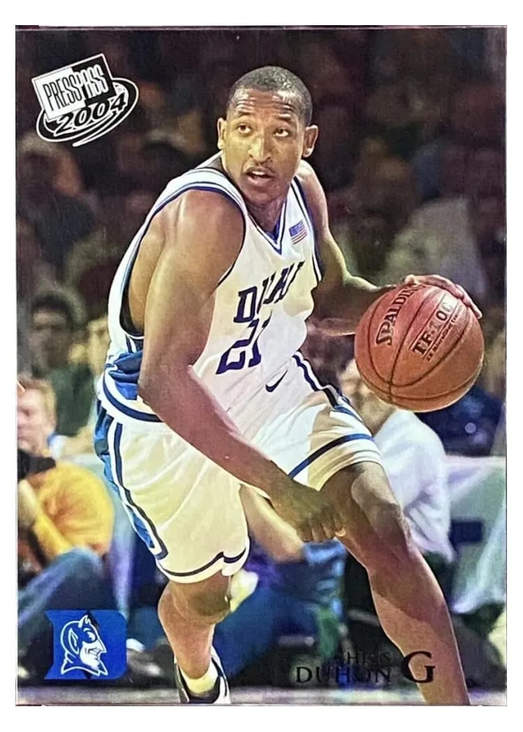 2004 Press Pass Chris Duhon #9 card