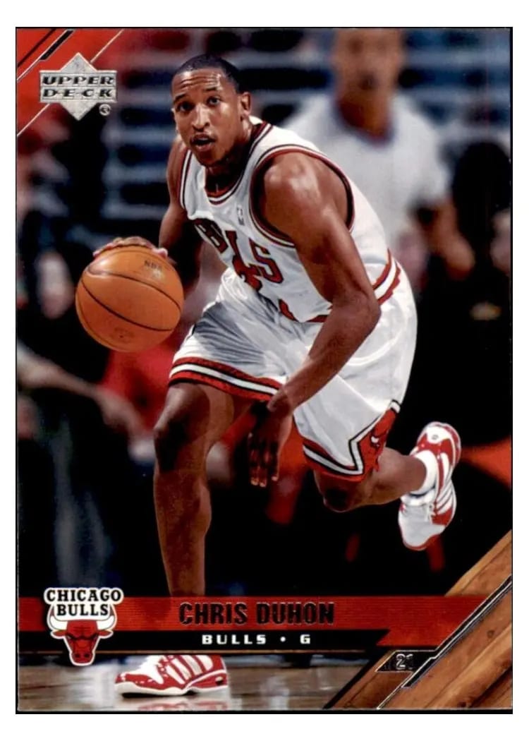2005 Upper Deck Chris Duhon #25 card