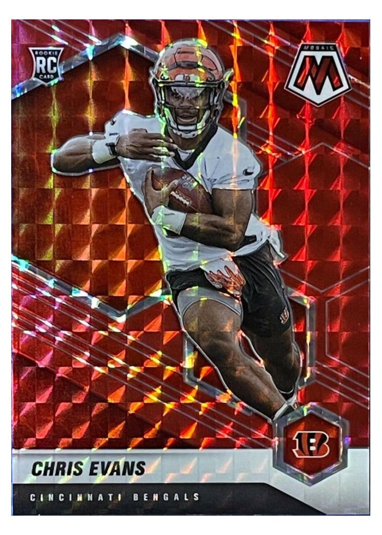 2021 Panini Mosaic Base Set Chris Evans Red Mosaic #379 card