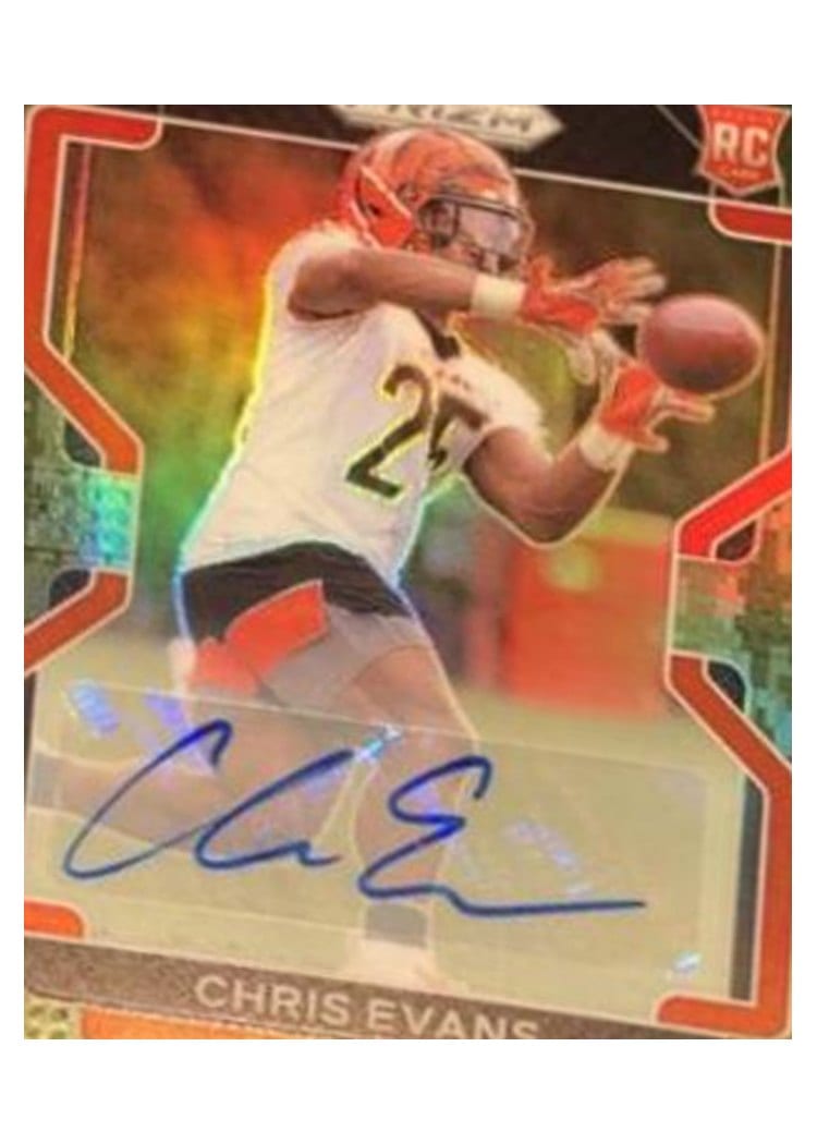 2021 Panini Prizm Base Set Chris Evans #424 card