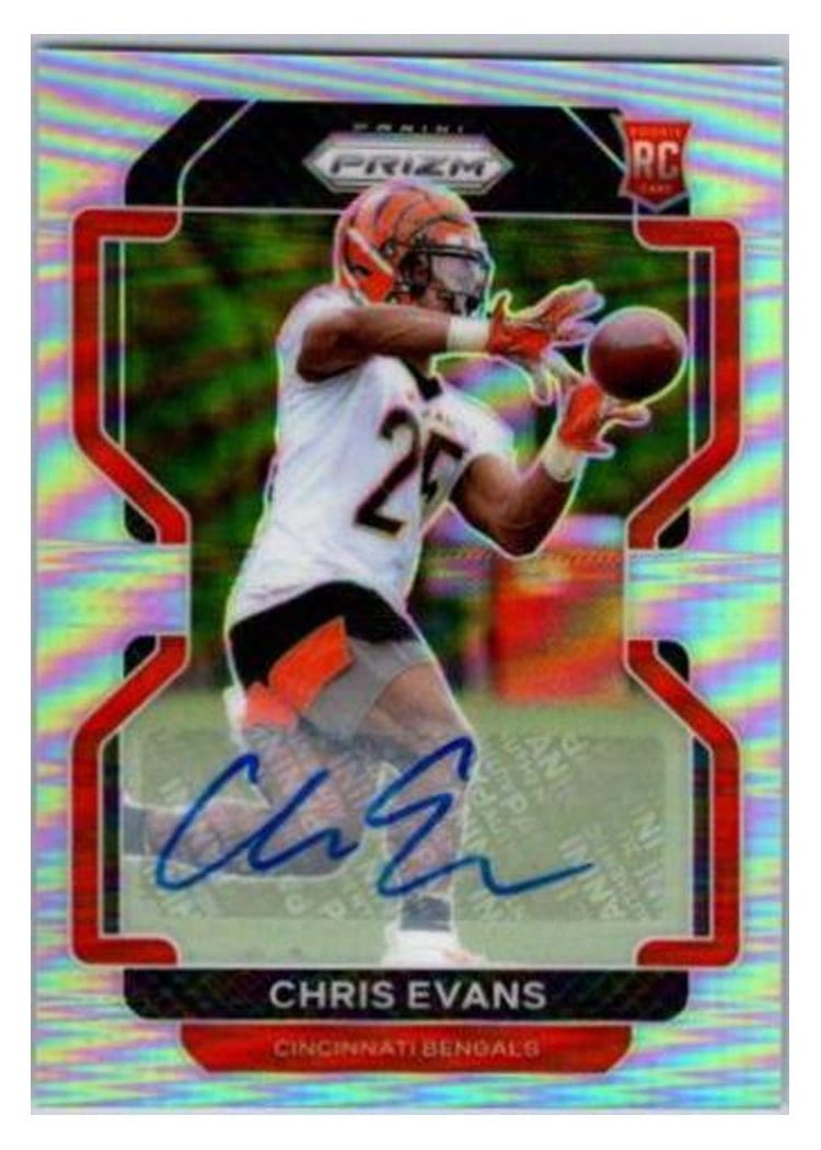 2021 Panini Prizm Base Set Chris Evans #424 card