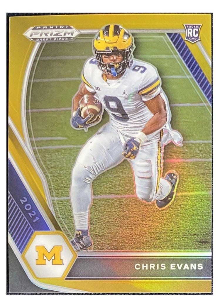 2021 Panini Prizm Base Set Chris Evans #424 card
