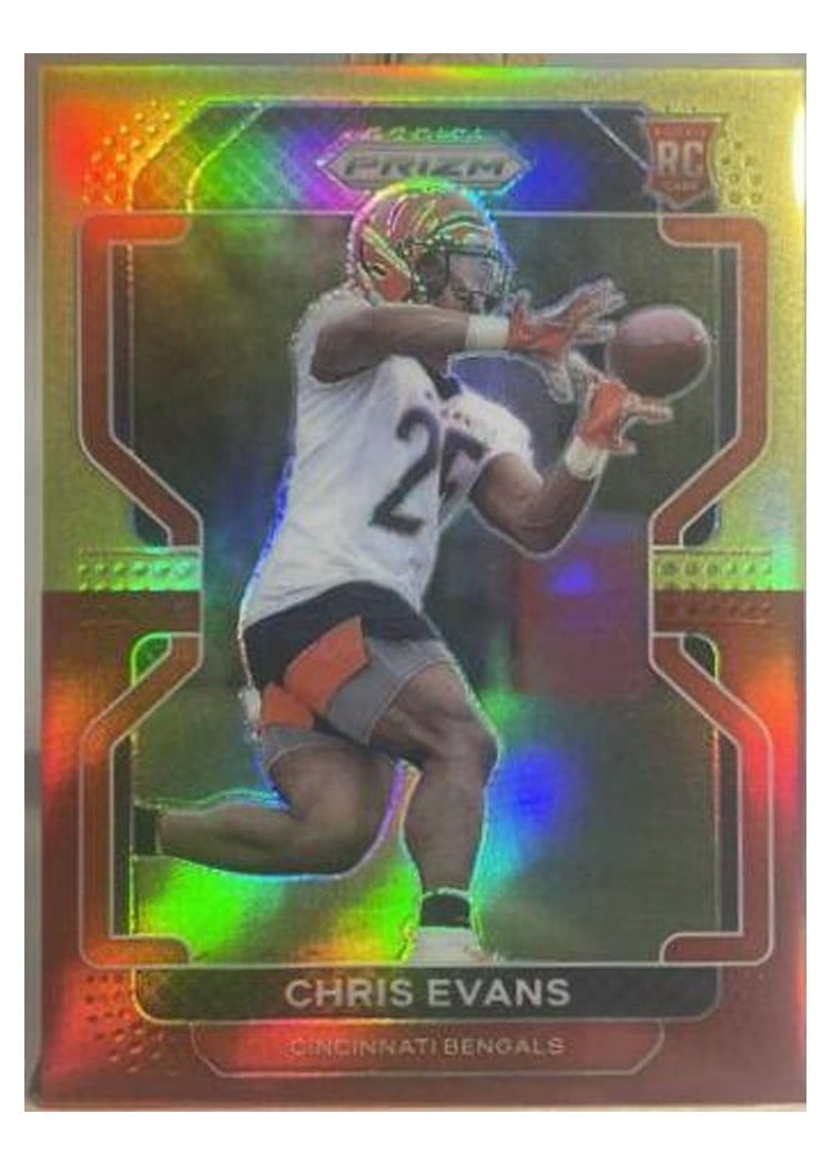 2021 Panini Prizm Base Set Chris Evans #424 card
