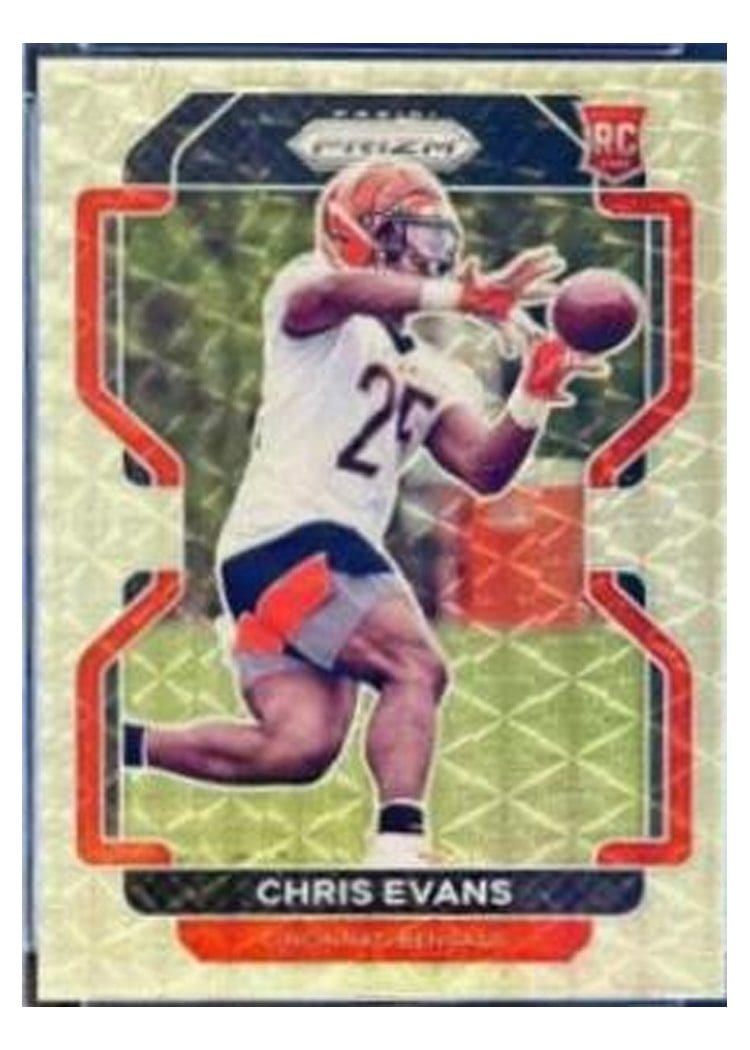 2021 Panini Prizm Base Set Chris Evans #424 card