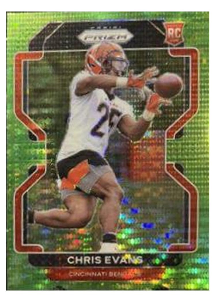 2021 Panini Prizm Base Set Chris Evans #424 card