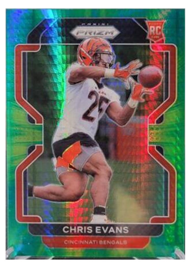 2021 Panini Prizm Base Set Chris Evans #424 card