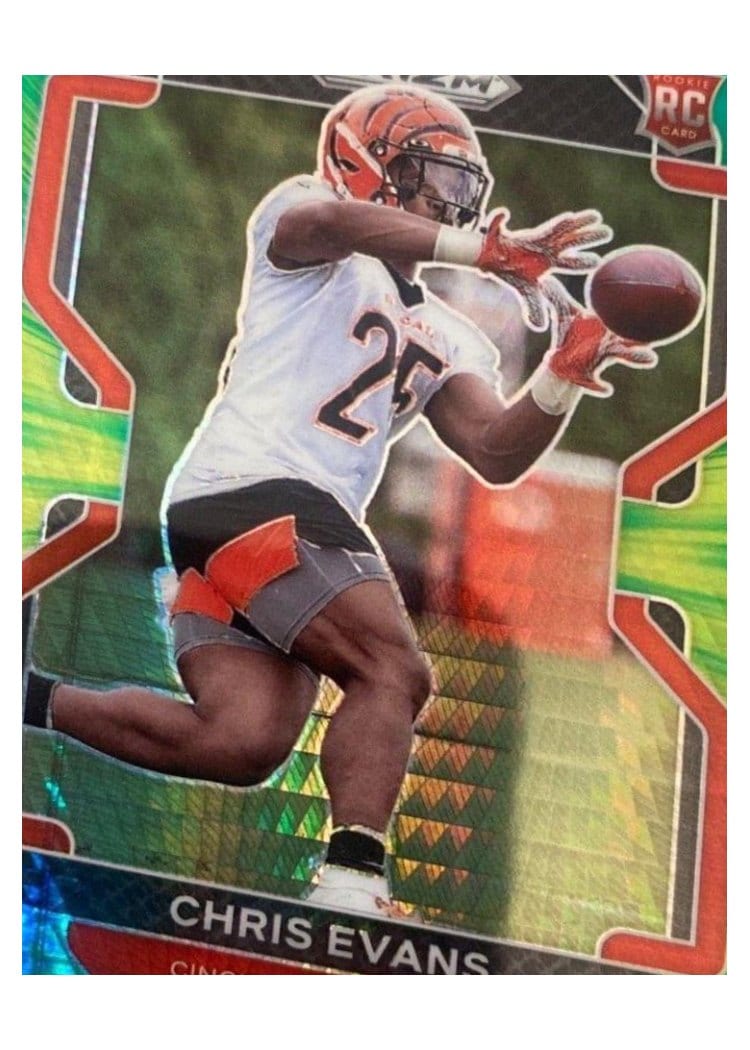 2021 Panini Prizm Base Set Chris Evans #424 card