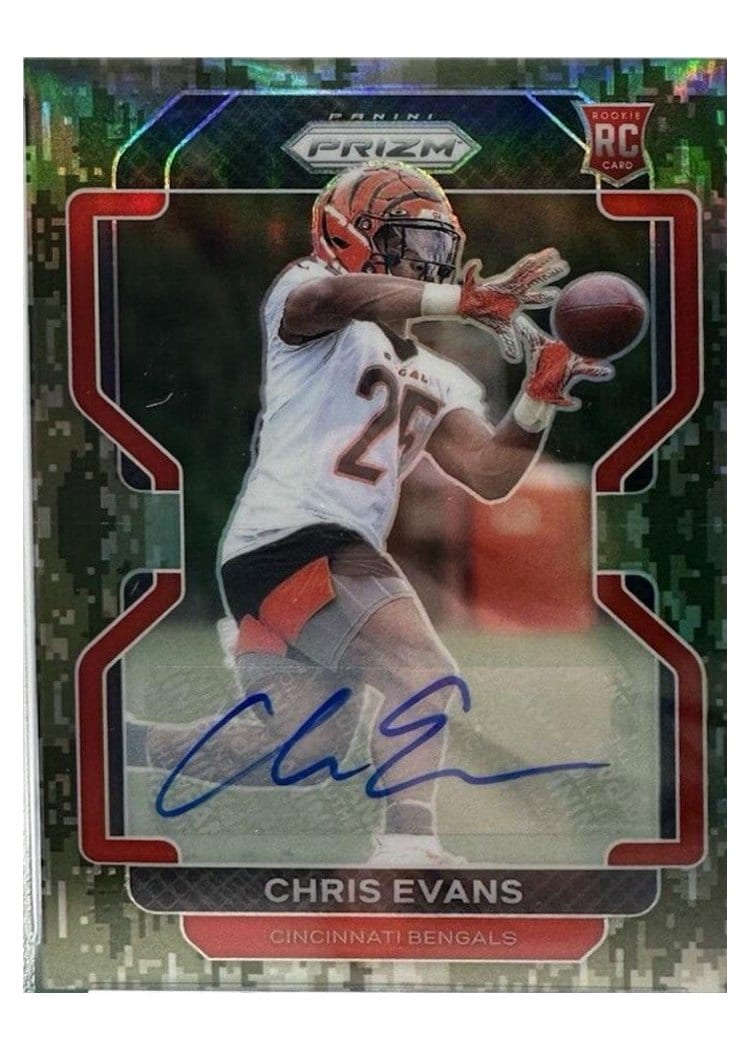 2021 Panini Prizm Base Set Chris Evans #424 card