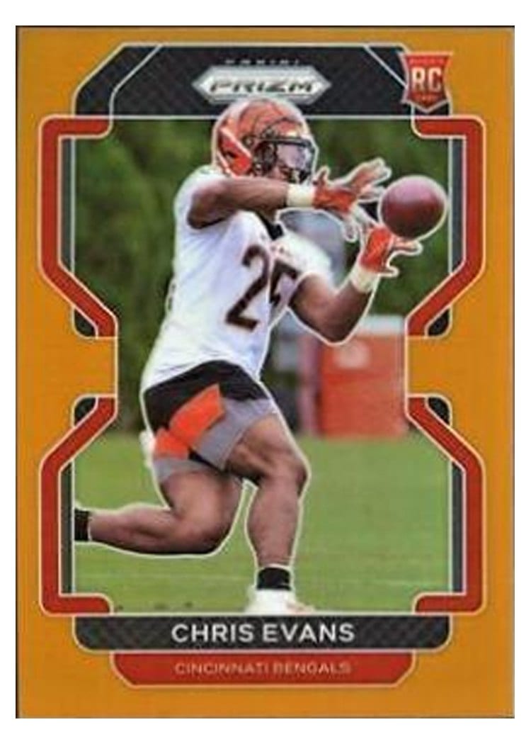 2021 Panini Prizm Base Set Chris Evans #424 card