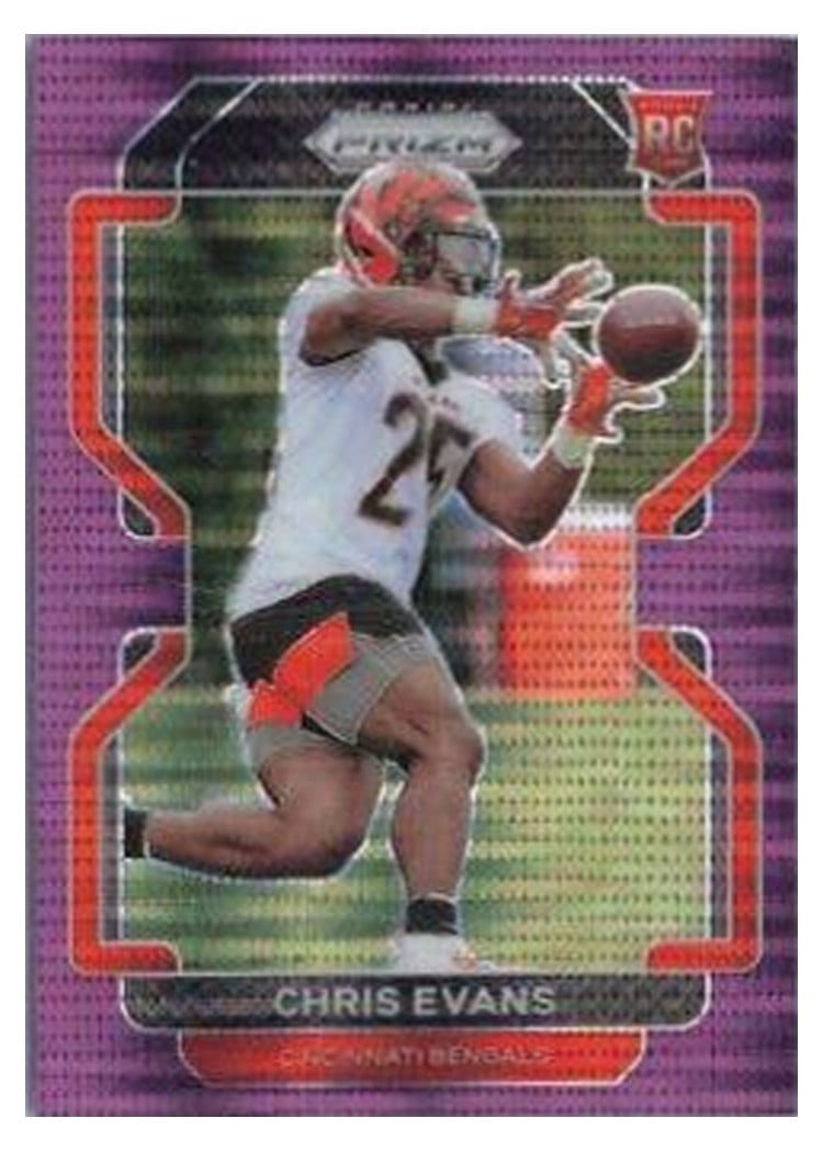 2021 Panini Prizm Base Set Chris Evans #424 card
