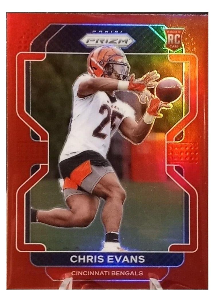 2021 Panini Prizm Base Set Chris Evans #424 card