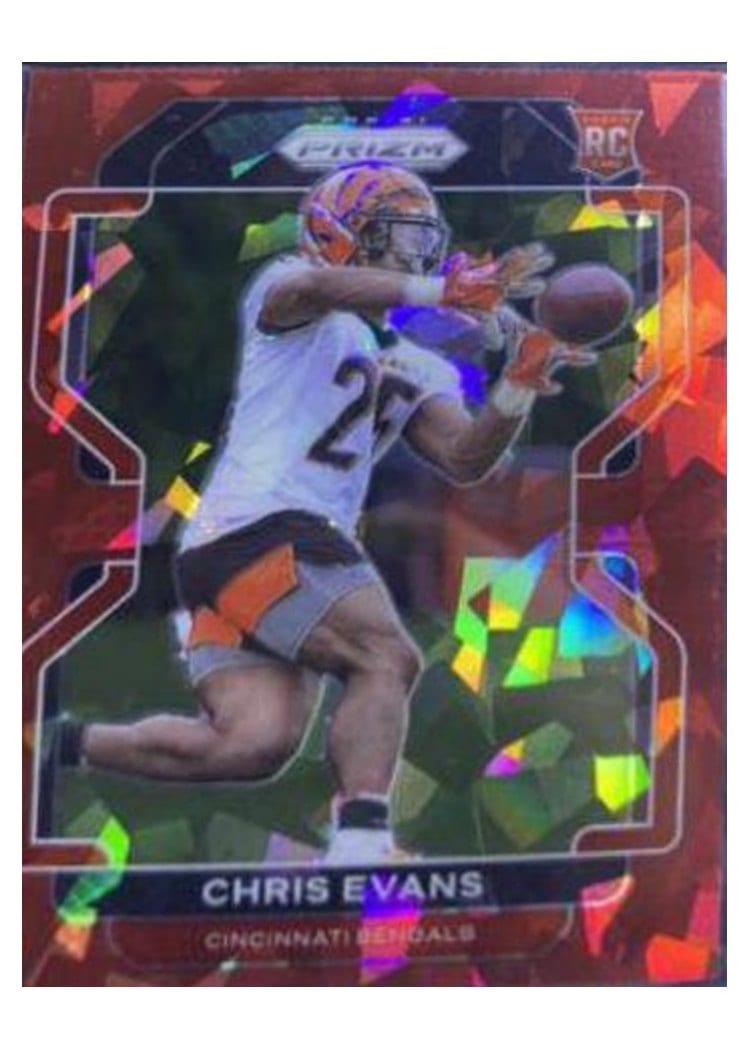 2021 Panini Prizm Base Set Chris Evans #424 card