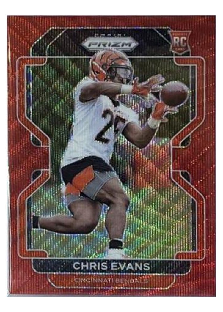 2021 Panini Prizm Base Set Chris Evans #424 card