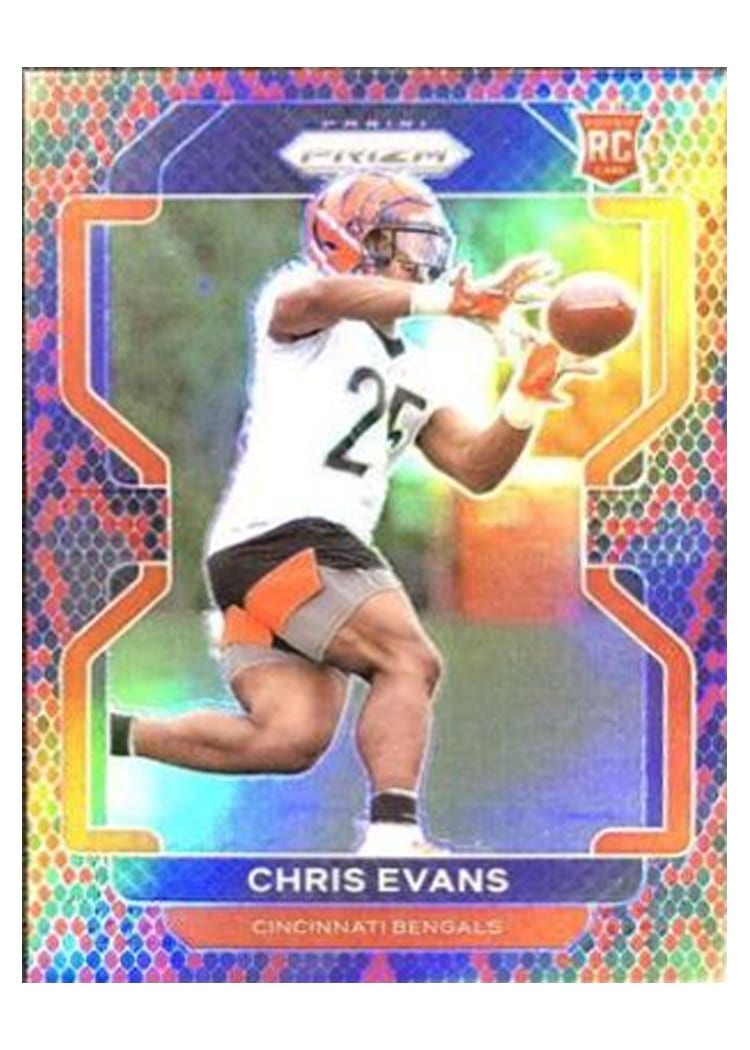 2021 Panini Prizm Base Set Chris Evans #424 card