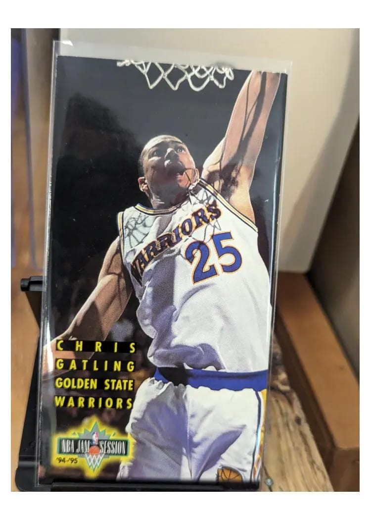 1994 Fleer Jam Session Chris Gatling #61 card