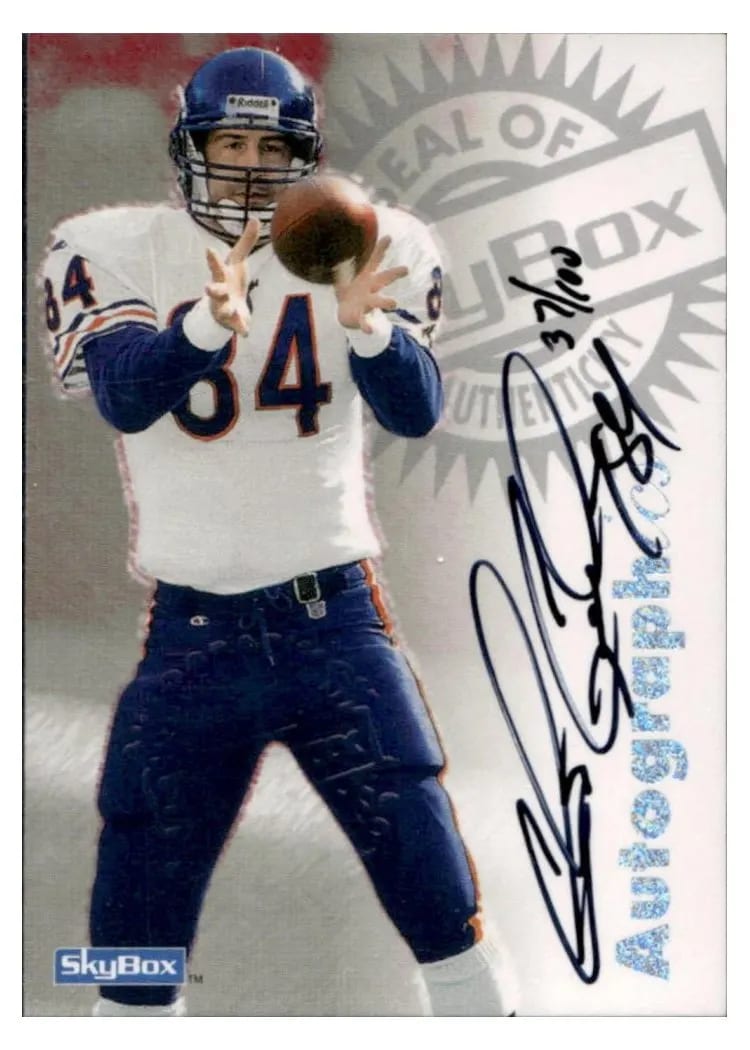 1997 Skybox Premium Autographics Chris Gedney card