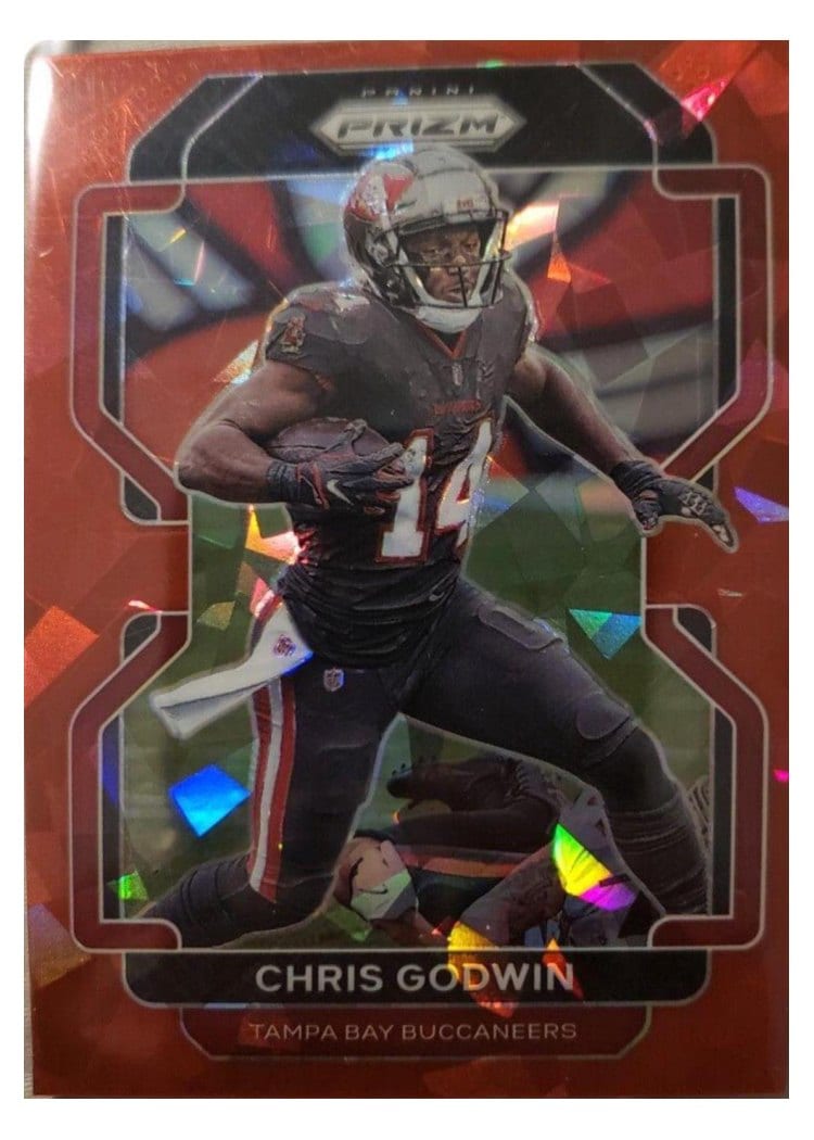 2021 Panini Prizm Base Set Chris Godwin Red Prizm #291 card