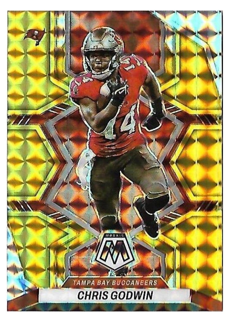 2022 Panini Mosaic Base Set Chris Godwin #185 card