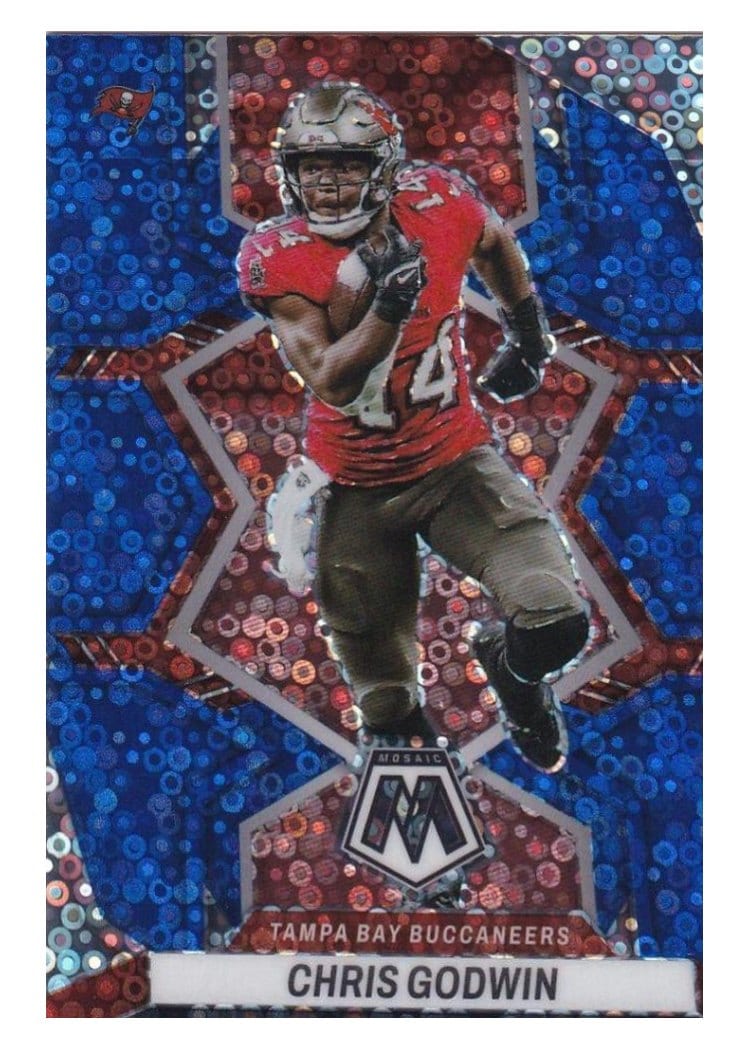 2022 Panini Mosaic Base Set Chris Godwin #185 card