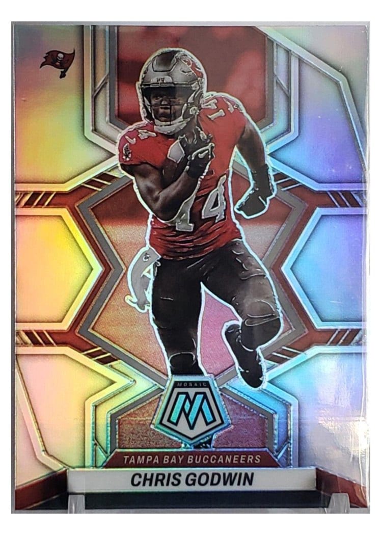 2022 Panini Mosaic Base Set Chris Godwin Silver #185 card