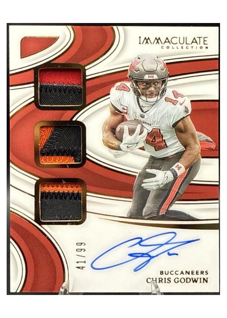 2024 Panini Immaculate Collection Immaculate Players Collection Autographs Chris Godwin #8 card