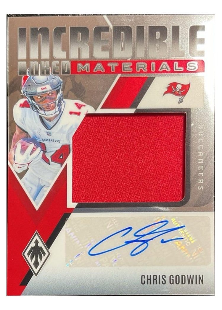 2024 Panini Phoenix Incredible Inked Materials Chris Godwin #IIM-CGN card