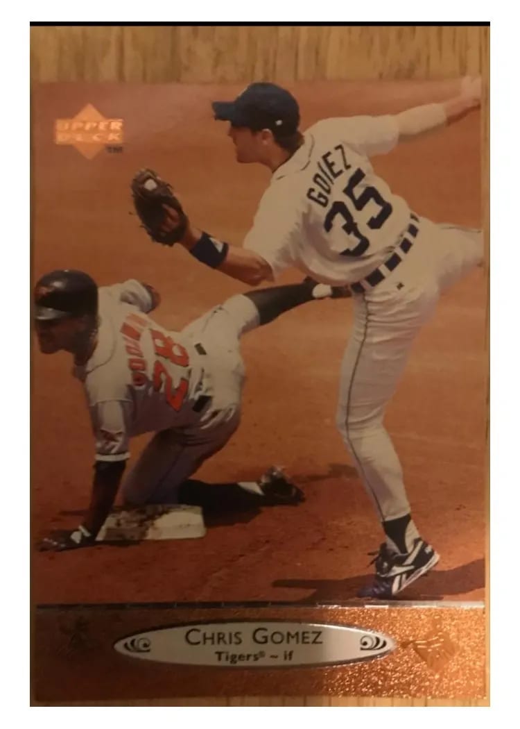 1996 Upper Deck Chris Gomez #72 card