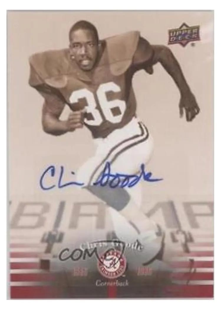2012 Upper Deck University of Alabama Chris Goode #45 card