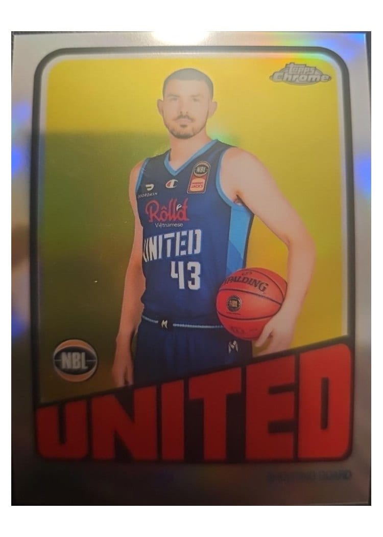 2022-23 Topps Chrome NBL 1972 Topps Basketball Chris Goulding #72-10 card