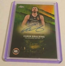 2023-24 Topps Chrome NBL NBL Autographs Chris Goulding #A-CG card