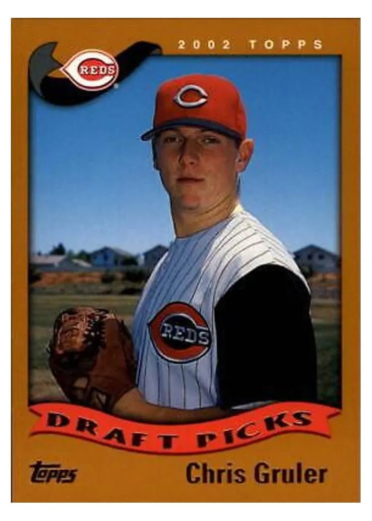 2002 Topps Draft Picks Chris Gruler #4 card