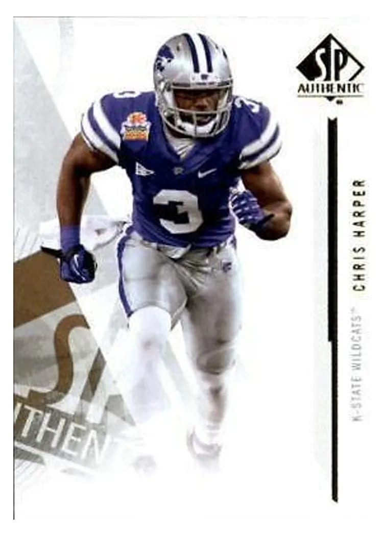 2013 SP Authentic Chris Harper #38 card