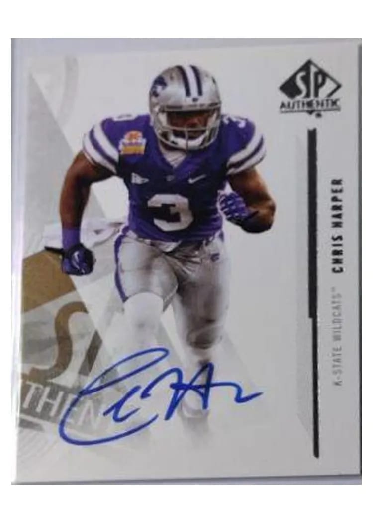 2013 SP Authentic Chris Harper #38 card