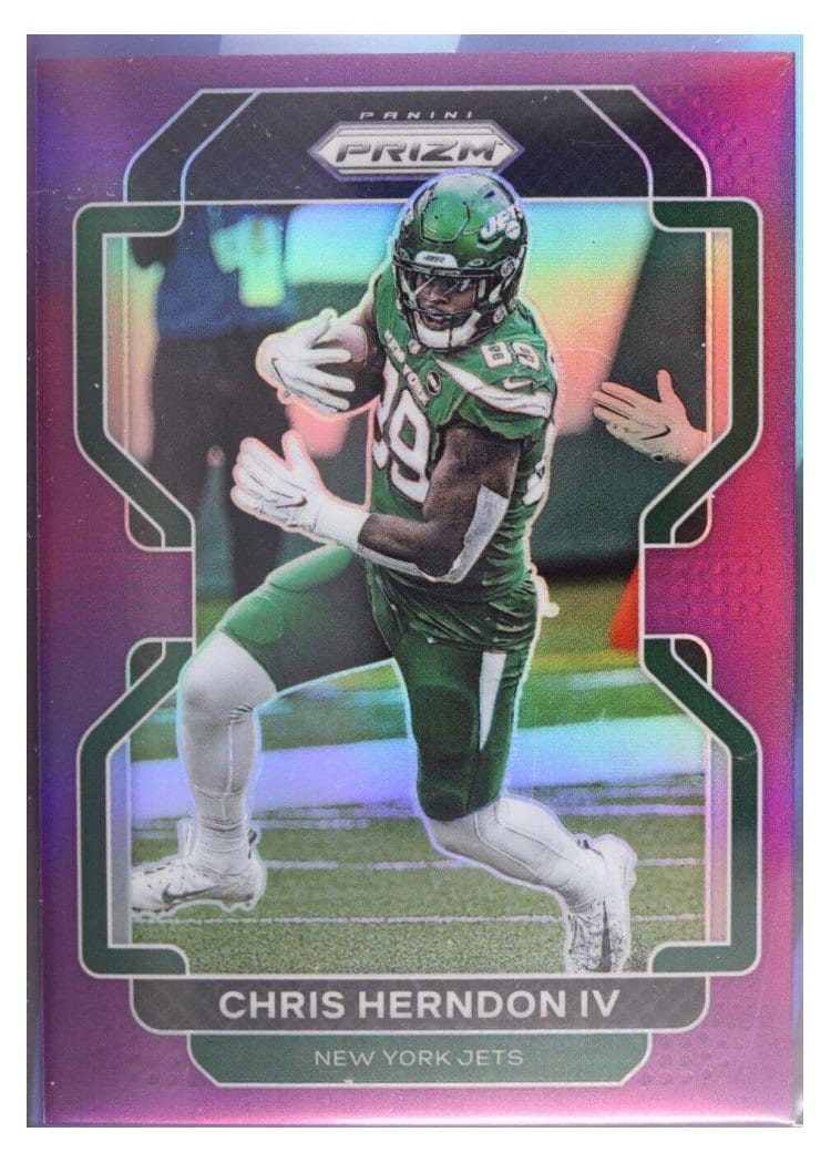 2021 Panini Prizm Base Set Chris Herndon IV #87 card