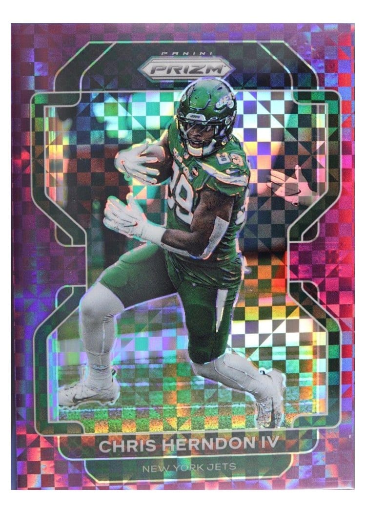 2021 Panini Prizm Base Set Chris Herndon IV Purple Power Prizm #87