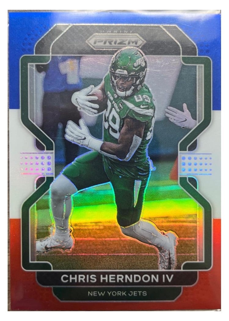 2021 Panini Prizm Base Set Chris Herndon IV #87 card