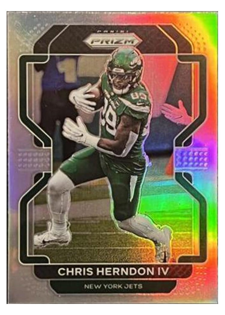 2021 Panini Prizm Base Set Chris Herndon IV Silver Prizm #87 card