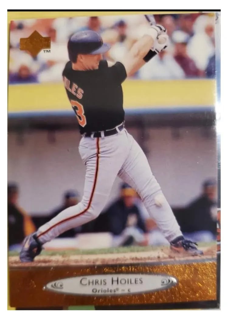 1996 Upper Deck Chris Hoiles #14 card