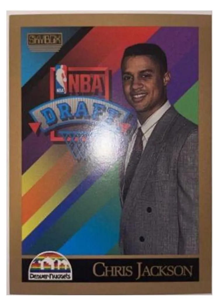 1990 Skybox Chris Jackson #357 card