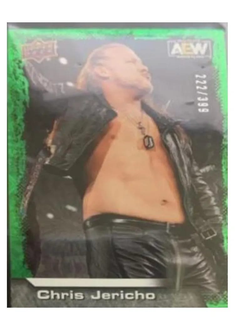 2022 Upper Deck AEW Chris Jericho #1 card
