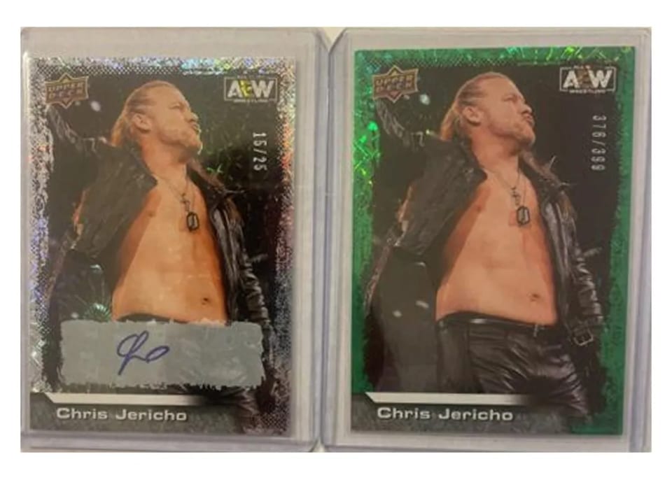 2022 Upper Deck AEW Chris Jericho #1 card