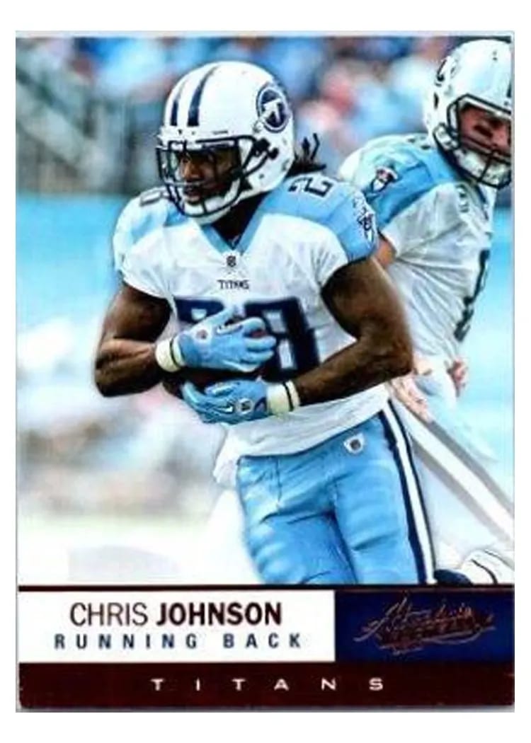 2012 Panini Absolute Chris Johnson #27 card