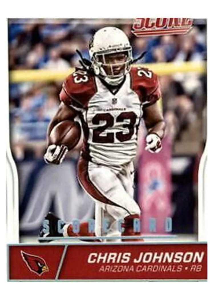 2016 Score Base Set Chris Johnson #2 card