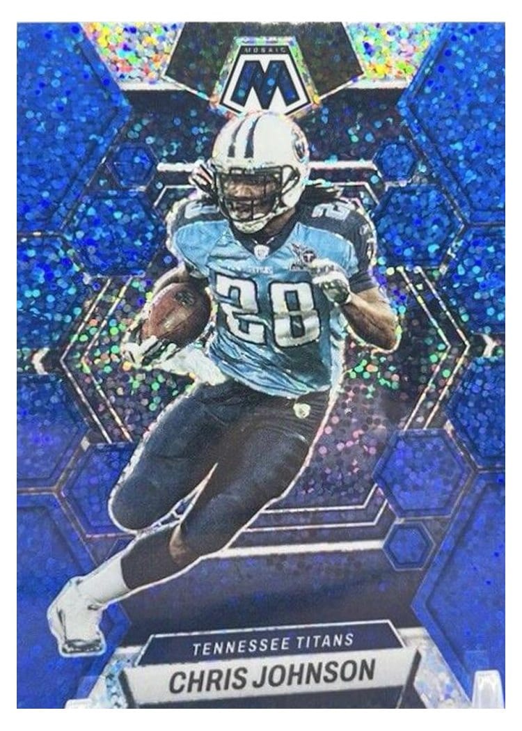 2023 Panini Mosaic Base Set Chris Johnson #242 card